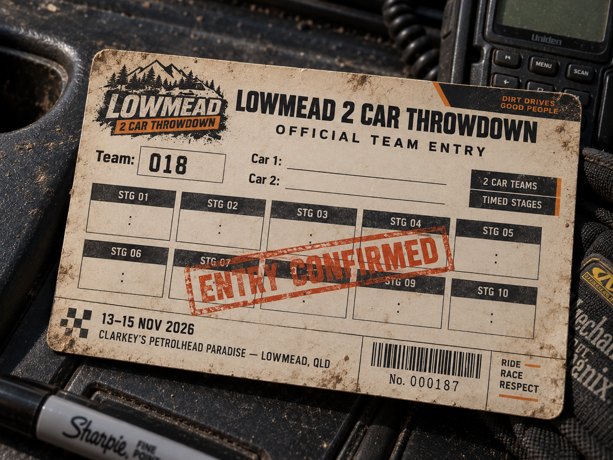 Lowmead 2 Car Throwdown – Team Entry